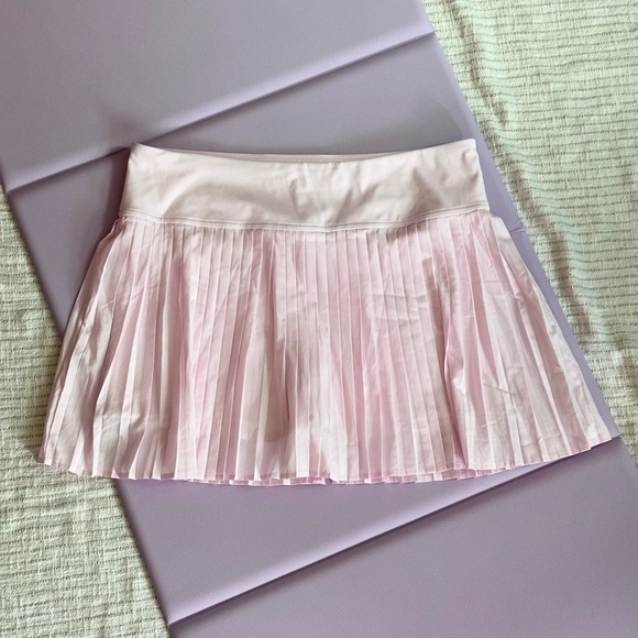 Fabletics Hot Shot Blush Pink Pleated Mini Skirt size XXL - Picture 1 of 3